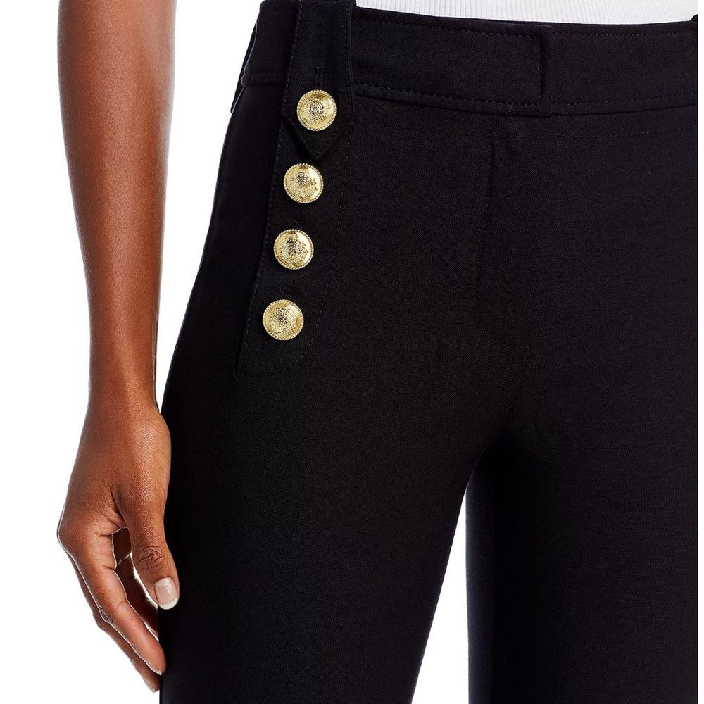 Derek Lam 10 Crosby Robertson High Waisted Crop Flare Pants, NWT, Size 4 - Picture 6 of 16